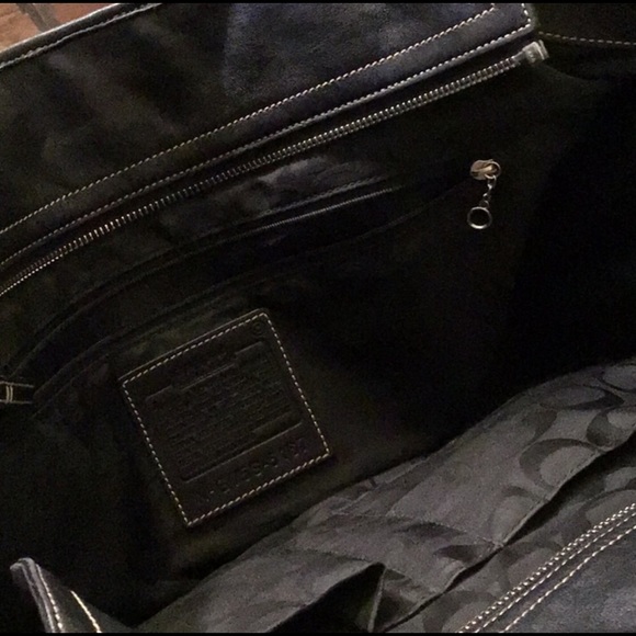 COACH LEATHER TOTE LEATHER EXCELLENT CONDITION - Picture 3 of 8